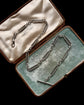 ANTIQUE SILVER FANCY PAPERCLIP CHAIN