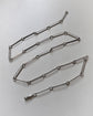 ANTIQUE FINE PAPERCLIP LINK GAURD CHAIN