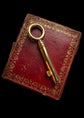 VICTORIAN LARGE 15CT GOLD BRAMAH KEY PENDANT