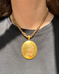 VICTORIAN HUGE 15CT GOLD ‘EB’ LOCKET