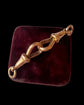 ANTIQUE LARGE 9CT GOLD MATCHING DOG CLIPS
