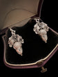 VICTORIAN SILVER ACORN EARRINGS