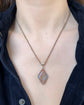 ANTIQUE SAPHIRET FACETED PENDANT