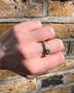 ANTIQUE THREE STONE DIAMOND & 18CT GOLD RING