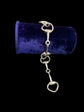 SILVER HORSE SNAFFLE BIT BRACELET