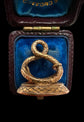 19TH CENTURY SNAKE FOB PENDANT