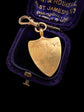 VICTORIAN GOLDSTONE SHIELD PENDANT