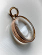 CHUNKY VICTORIAN CRYSTAL & 18CT GOLD LOCKET