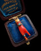EARLY 19TH CENTURY MINI ‘MANO CORNUTO’ CORAL HAND PENDANT