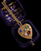 GEORGIAN ACROSTIC ‘LOVE’ HEART LOCKET