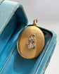 ANTIQUE DIAMOND ANCHOR 18CT GOLD LOCKET