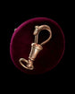 ANTIQUE 9CT GOLD SNAKE DOG CLIP