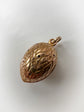 VICTORIAN 18CT GOLD WALNUT VINAIGRETTE PENDANT