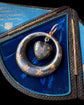 VICTORIAN NIELLO HEART & DISC PENDANT