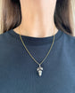 VICTORIAN SILVER ACORN PENDANT