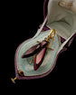 VICTORIAN VAUXHALL GLASS FLY PENDANT