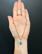 VICTORIAN PAVÉ TURQUOISE SPHERE PENDANT