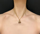GEORGIAN FOB PENDENT WITH THE LOVE STORY ‘HUSH’