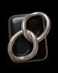 VINTAGE LARGE SCALE SILVER CHAIN EXTENDER / CLASP