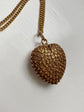 GEORGIAN HIGH CARAT GOLD HEART LOCKET