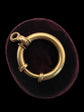 LARGE 18CT GOLD VICTORIAN BOLT RING