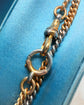 ANTIQUE 18CT GOLD & PLATINUM BI-COLOUR CURB CHAIN