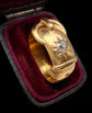 VICTORIAN DIAMOND & 18CT GOLD BUCKLE RING