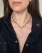 VICTORIAN PASTE ARROW PENDANT