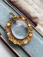 GEORGIAN CANATILLE GEM SET LOCKET