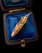 MINI ANTIQUE SHOE VINAIGRETTE PENDANT