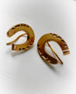 VICTORIAN 15CT GOLD HORSESHOE EARRINGS