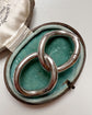 VINTAGE LARGE SCALE SILVER CHAIN EXTENDER / CLASP