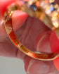 ANTIQUE DIAMOND & SAPPHIRE 18CT GOLD CHAIN RING