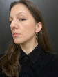 VICTORIAN DOUBLE SCARAB BEETLE EARRINGS