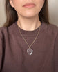 LARGE VICTORIAN HEART GLASS LOCKET PENDANT