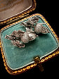 VICTORIAN SILVER ACORN EARRINGS