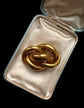 VICTORIAN 15CT GOLD CHUNKY KNOT BROOCH