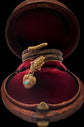 VICTORIAN WOVEN HAIR SNAKE RING