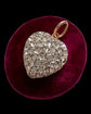 ANTIQUE DIAMOND HEART PENDANT