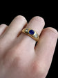 KASHMIR SAPPHIRE & DIAMOND RING