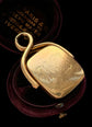 VICTORIAN 15CT GOLD ‘GREYHOUND’ SPINNER PENDANT