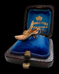MINI ANTIQUE SHOE VINAIGRETTE PENDANT