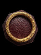 GEORGIAN 18CT GOLD CHASED SPLIT RING