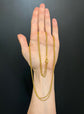 VICTORIAN 15CT GOLD FINE BELCHER CHAIN