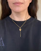 19TH CENTURY WORKING 18CT GOLD PADLOCK & KEY