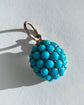 VICTORIAN PAVÉ TURQUOISE PENDANT