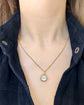 ANTIQUE MINI COMPASS PENDANT