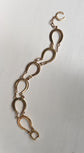 VINTAGE 9CT GOLD HORSESHOE BRACELET