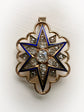 VICTORIAN DIAMOND STAR PENDANT/BROOCH