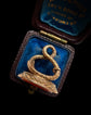19TH CENTURY SNAKE FOB PENDANT